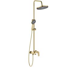 Душевая система Rea Marco Matt Gold, REA-P8548