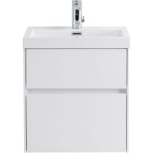База под раковину подвесная BelBagno Pietra 50 Bianco Lucido, MINI-500AS-2C-SO-BL