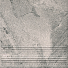 Ступень клинкерная фронтальная Paradyz Mattone Pietra Grafit 30x30
