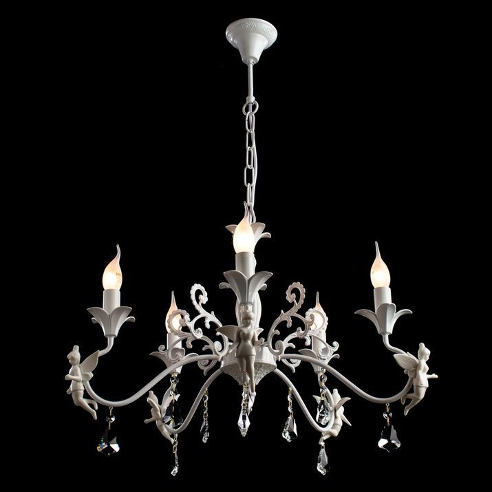 Подвесная люстра Arte Lamp Angelina, A5349LM-5WH