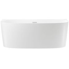 Пристенная акриловая ванна Wellsee Belle Spa 2.0 160x75, 170x75