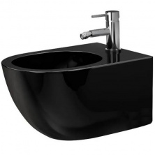 Биде подвесное Rea Carlo Mini Black, REA-C6380