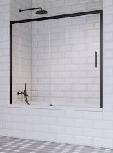 Шторка для ванны Radaway Idea Black PN DWJ