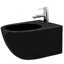 Биде подвесное Rea Carlo Mini Black Matt, REA-C9901