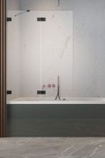 Шторка на ванну Radaway Essenza Pro Black PND II