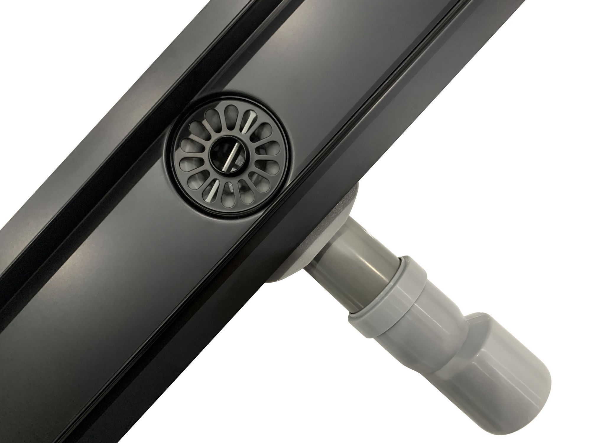 Душевой трап Roxen Black Glass