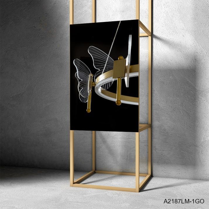 Подвесная люстра Arte Lamp Darcy, A2187LM-1GO