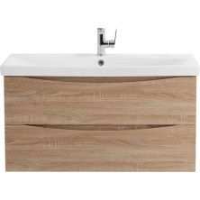 База под раковину подвесная BelBagno Marino-Cer 60/70/80/90/100 Rovere Bianco