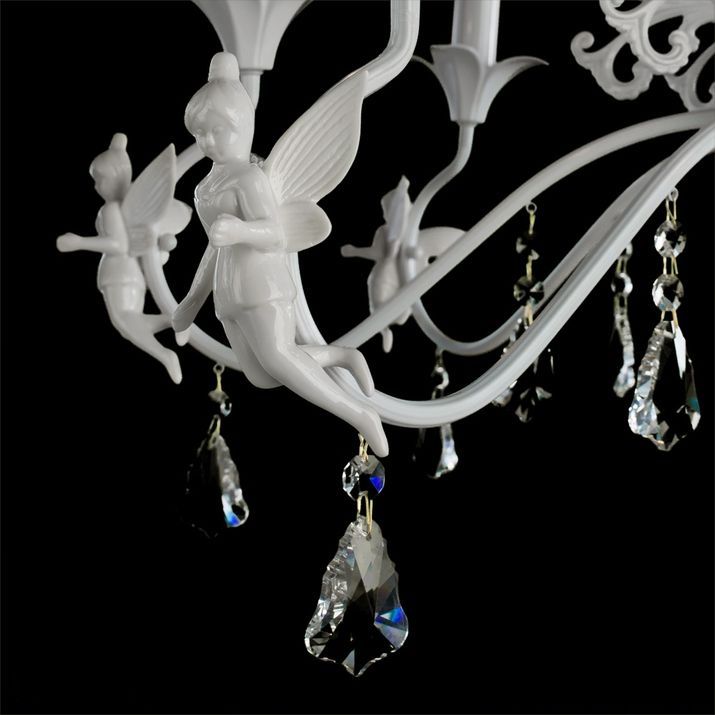 Подвесная люстра Arte Lamp Angelina, A5349LM-8WH