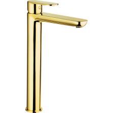 Смеситель для раковины высокий Deante Alpinia Gold, BGA_Z20K