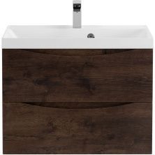 База под раковину подвесная BelBagno Marino 60/65/70/75/80/90/100/110/120 Rovere Moro