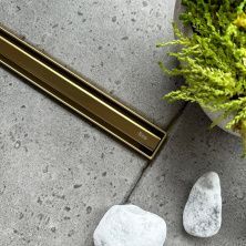 Трап душевой Rea Neox Slim Pro Gold