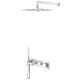 Душевая система Boheme Qubic Matt White, 474-MW