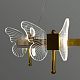 Подвесная люстра Arte Lamp Darcy, A2187LM-1GO