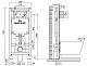 Инсталляция OLI 80 + клавиша смыва Slim белая, 885111+659041